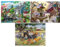 Bits and Pieces – Value Set of Three 50 Piece Jigsaw Puzzles Age 13+ for Adults – Dream Landscape, Home Grown, Sunrise Feasting Jigsaw Puzzles, Completed Puzzle Size: 15 x 19