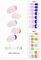 ohora Semi Cured Gel Nail Strips (N Rainbow French) - Works with Any Nail Lamps, Salon-Quality, Long Lasting, Easy to Apply & Remove - Includes 2 Prep Pads, Nail File & Wooden Stick