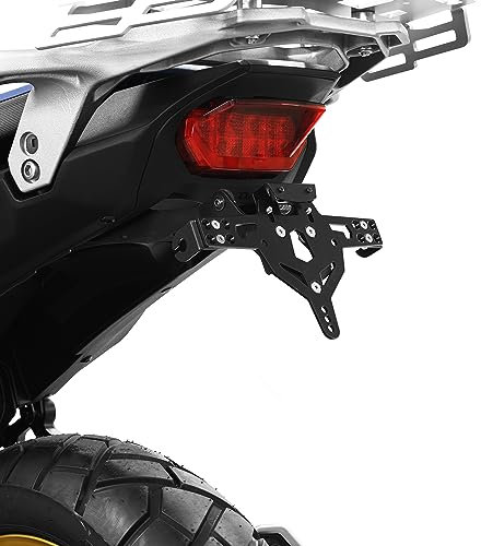 ZIEGER Pro Kennzeichenhalter Kennzeichenhträger Heckumbau kompatibel mit: Honda XL 750 Transalp Frankreich