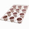 DWWTKL Popover-Pfanne mit 12 Mulden, antihaftbeschichtet, Yorkshire, Muffins, Puddings, Kuchen, Quiches, Cupcake-Form, Backgeschirr für Ofen, Backen (Champagner-Gold), HM996-12
