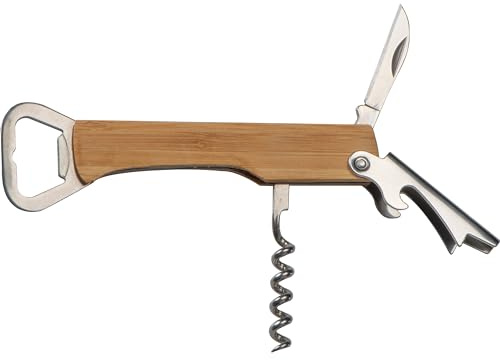 Kellnermesser / mit Flaschenöffner, Korkenzieher, Folienschreiber