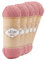 5 x 100g Sockenwolle Alize Superwash Artisan 75% Wolle Strickwolle Häkelgarn Farbwahl, Farbe:161 puderrosa