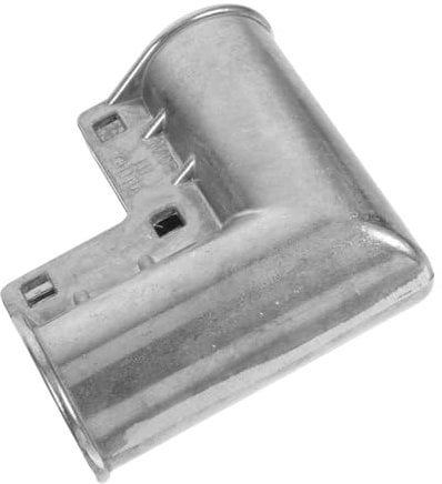 NULYLU Aluminum Gate Elbow Fence Gate Corner Chain Link Fence Part Easy Install Accessory