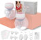 Robofun Milchpumpe Elektrisch,Milchpumpe Handsfree,4 Modi und 12 Stufen, Schmerzfrei GeräUscharm,Elektrische Milchpumpe Mit Muttermilchbeutel (Rosa,2Pack)