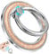 SurgeCraft Phone Ring Holder Compatible with MagSafe - Magnetic Cell Phone Grip for Women Glitter Magnet Removable Finger Ring Grip Stand Cute Golden Rose Shine for iPhone 16 15 14 13 Pro Max/Pro/Plus