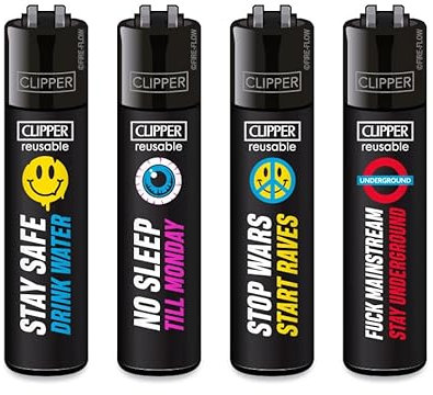 Clipper Feuerzeug Quartal 1/2025 (FFX Techno)