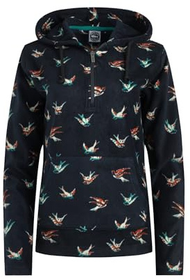 Weird Fish Lana 1/4 Zip Microfleece Hoodie. (Jumper/Sweater/Fleece)