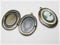 1 Medaillon in Vintage bronze für 18 x 13 mm Cabochons