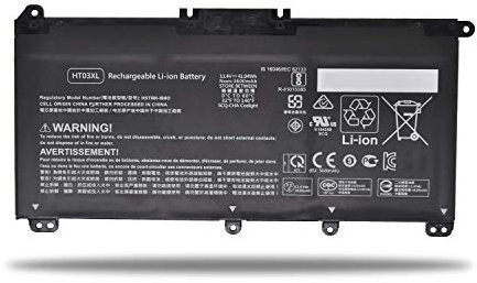 HT03XL HSTNN-UB7J Remplacement de la batterie d'ordinateur portable pour HP Pavilion 14-CE0025TU 14-CE0034TX 15-CS0037T 250 255 G7 HSTNN-LB8L L11421-421 HSTNN-LB8M HSTNN-DB8R HSTNN-IB7Y(11.4V 41.04Wh)