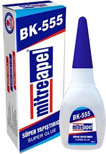Mitreapel Colle instantanée extra forte et rapide à flash, colle de qualité industrielle