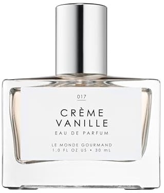 Le Monde Gourmand Crème Vanille Spray Eau de Parfum - Warm Vanilla, Jasmine, Amber Perfume Notes - 1 fl oz (30 ml)