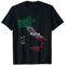 Italien Karte Umriss Flagge Städte Rom Mailand Italia Reise T-Shirt