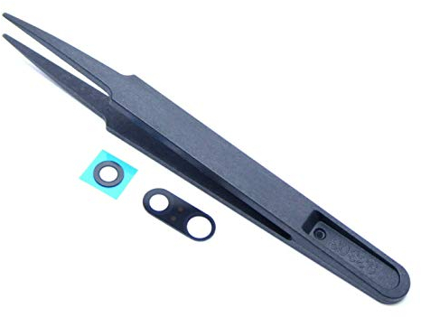 handywest Kompatibel für Huawei P20 Pro Kamera Glas Camera Ersatz Linse beide Gläser Hauptkamera Glas Back Rückseite Glas inkl Kleber Wekzeug Set