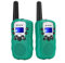 Retevis RT388 Walkie Talkies für Kinder, größere Reichweite 8 Kanäle Taschenlampe VOX, Spielzeug Geschenk ab 3-12 Funkgerät, für Camping Wandern, Garten (2er Pack, Grün)