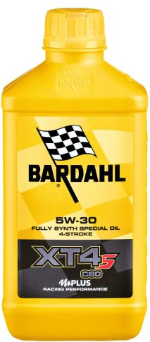 Bardahl 356041 Moto XT4-S C60 5W30 Lubrificanti Olio Motore Moto 4 Tempi 1 LT