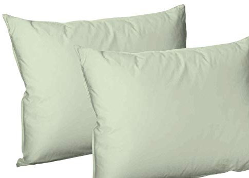 Arlinens 4x Pillowcases Luxury Fine Poly Cotton Housewife Bed Room Pillow Covers Available in 20 colours (Sage Green)
