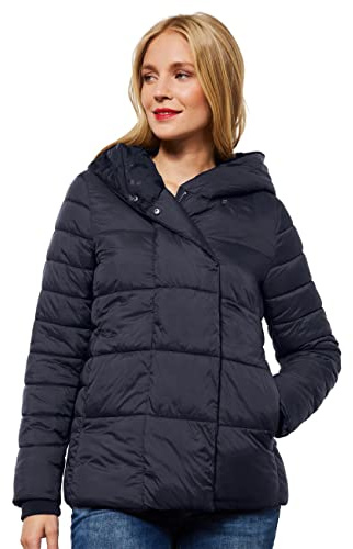 Street One Damen Steppjacke Leichte Steppjacke Navy Blue
