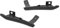 Original Audi Radspoiler/Spritzschutz hinten, Schwarz, lackiert, für Audi RS3 (8V) Limousine 2017-2021