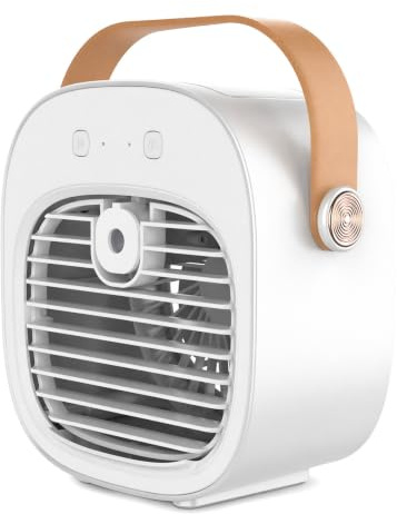 Ventilateur d'air froid 3 vitesses 128 ml Nano spray Refroidissement rapide Ventilateur refroidisseur d'eau de bureau faible bruit