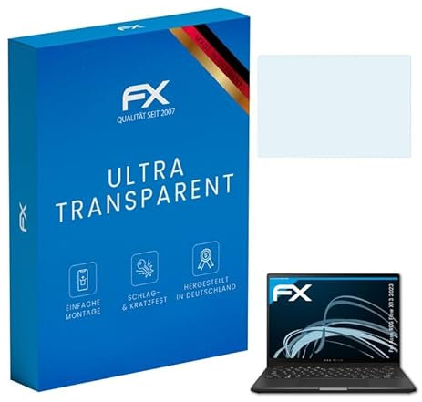 atFoliX Screen Protection Film compatible with Asus ROG Flow X13 2023 Screen Protector, ultra-clear FX Protective Film (2X)