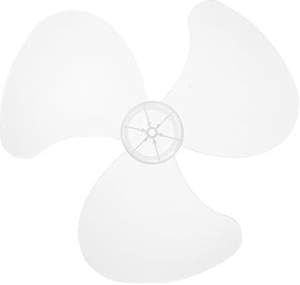HOMSFOU Plastic Fan Blades for 14 inch and 16 inch Universal 3 Leaves Replacement Part for Floor Table Standing Pedestal Fan