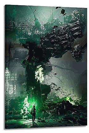 VZRSQZK Game Tschernobyl-Poster, dekoratives Gemälde, Leinwand, Wandposter und Kunstdruck, modernes Familienschlafzimmer-Dekor-Poster, 50 x 75 cm