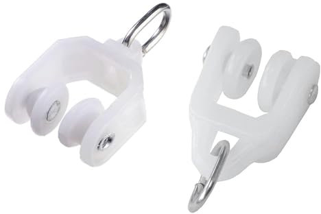 Ceiling Curtain Track Accessories Flexible Bendable Curtain Track Rollers Plastic Drapery Rail Sliding Glider for Windows Shower Curtain Tracks