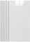 H-basics Klebefliesen 10 Stück - 60cm x 30cm, 3D Fliesenaufkleber, Selbstklebend, Küchenrückwand (Weiß Clear)