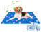 Flow fire Large Dog Cooling Mat, 90 x 50cm Foldable Dogs Cooling Mats L, Scratch Resistant Large Pet Cool Mat for Dogs