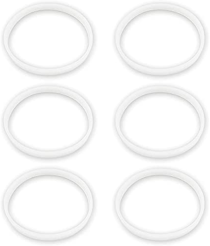 FYOBOT Paquete de 6 Juntas de Goma, Sello de Repuesto, Junta T¨®Rica para Tazas de Licuadora, Piezas de Repuesto, Sellos BL770, Peque?O