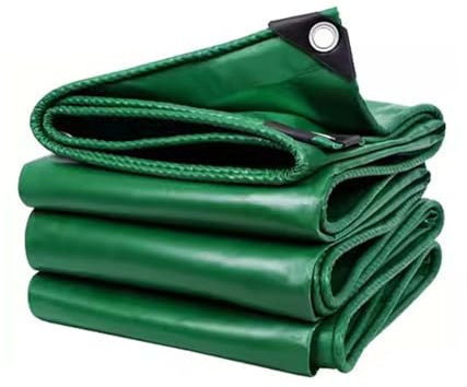 Lona Funda Protectora Resistente Al Agua 4x7m, Lona con Ojales Exterior, 160 G/m² Cubierta de Impermeable, Lona Impermeable Resistente, para Piscina, Lona Jardín