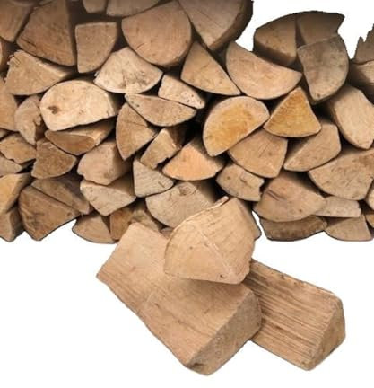 Kiln Dried Premium Hardwood Firewood, 2x40 Litres (15 KG BOXES). High Calorific Logs Perfect for Woodburners, Open Fires, Outdoor Fire Pits, Chimineas and Larger Pizza Ovens. Free Fast Delivery