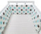 GYCF Babybett Umrandung Atmungsaktiv Babybett Bettschutz Nestchen Bettumrandung Waschbar Nestchen Beistellbett Baby Bed Protection Sides Laufstall Umrandung,A01,180x30CM