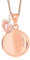 MAMIJUX Chiama Angeli Piedini Mamma Idea Regalo Gravidanza Collana Donna Richiamo degli Angeli Catenina Acciaio (Acciaio Oro Rosa)