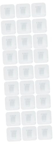 UKCOCO 3 Sätze Regalhalter Klebehaken Extra Starker Kleber Transparente Regalstifte Regalhalterungen Bildaufhängestreifen Regalstifte Einlagen Klebebilderhaken Bildaufhänger 20 Stück * 3