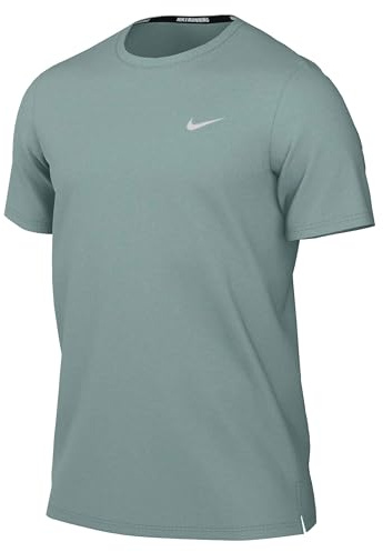 Nike Herren M Nk Df Uv Miler Ss, Cannon/Reflective Silv, L