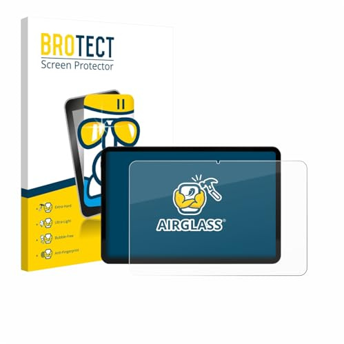 BROTECT Schutzglas für Volla Tablet 12.3 | Transparenter Displayschutz Made in Germany Schutzfolie Panzer Folie Glas 9H Anti-Fingerprint Einfache Montage Clear