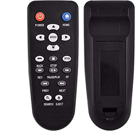 Ochoos WD Remote 1 Universal Remote Control Replacement Fit for WD Digital 1080P HD WDTV Media Player WDTV001RNN