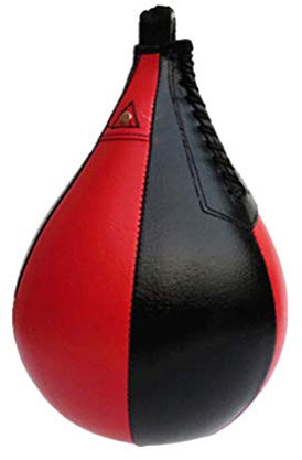 Unbekannt Boxbirne Boxsack Speedball schwarz rot Reflexball Übungsball für Boxen Training
