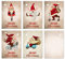 EDITION COLIBRI 25 Geschenkanhänger Weihnachten: Lustige Weihnachtsmänner, Etiketten Anhänger, Tags, Anhängeschilder, Dekorieren, Geschenke, Tannenbaumschmuck, Weihnachtsdeko aus Papier (Set 1)