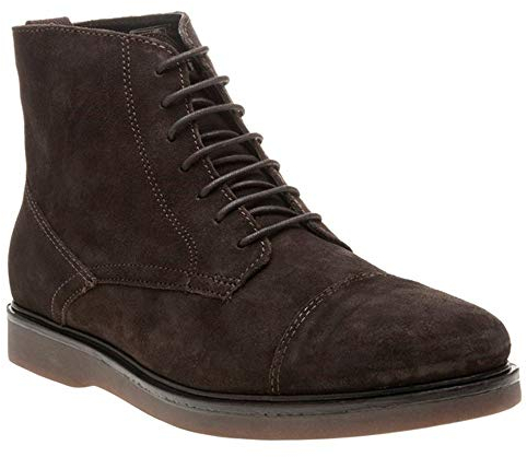 H by Hudson Calverston Wildleder Toe Cap Stiefel in Braun