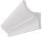 LEDKIA LIGHTING - Moulure Classic 2m pour Ruban LED | Éclairage Décoratif Indirect | Résistante aux Chocs et à l'Eau | Installation Facile, Blanc, Plastique