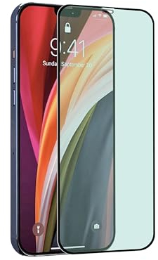 Tiger Glass Plus Verre TREMPE ANTIBACTERIEN IPHONE 12/12 Pro - Protection Ecran, Verre Ultra Résistant 9H+, Anti-Traces de Doigts, Haute Sensibilité Tactile, Applicateur Pose Facile, Garantie à Vie