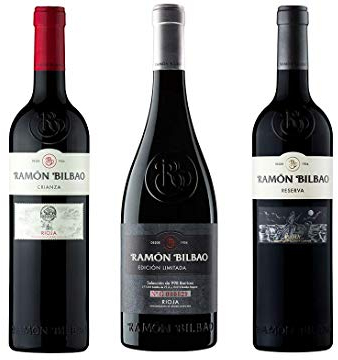 Pack Mysecretwine Ramón Bilbao. 1 Ramón Bilbao Crianza, 1 Ramón Bilbao Edición Limitada y 1 Ramón Bilbao Reserva