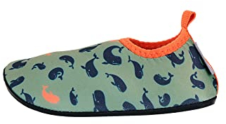 Sterntaler Baby - Jungen Wale Aqua-Schuh, Grün, 20 EU