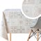 KP HOME Wachstuchtischdecke Kacheloptik Fliesen Muster Wasserdicht Wachstuch Rechteckige 250x140 Lissabonischer Beige Grau Zementfliesen Wachstischdecke Vinyl PVC Tischdecke Abwischbare Pflegeleich