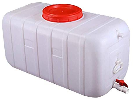 Jerrican alimentaire 25L Réservoirs D'eau Plastique Avec Poignée Sans BPA Récipients De Stockage De L'eau Avec Robinet Stockage D'eau Domestique Résistant Aux Acides（25L/50L/100L/150L/200L/300L）