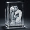 Photo en Cristal 3D Personnalisée, Cristal 3D Personnalisé avec Photo, Cadre Photo, Photo en Cristal Gravée au Laser, Cadeau Saint Valentin Femme Personnalisé, Mariage, Anniversaire