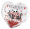 Legami Glitter Phot Frame - Heart