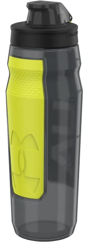 Under Armour UA 32oz Playmaker Squeeze Pitch Grey/Hi Vis Yellow